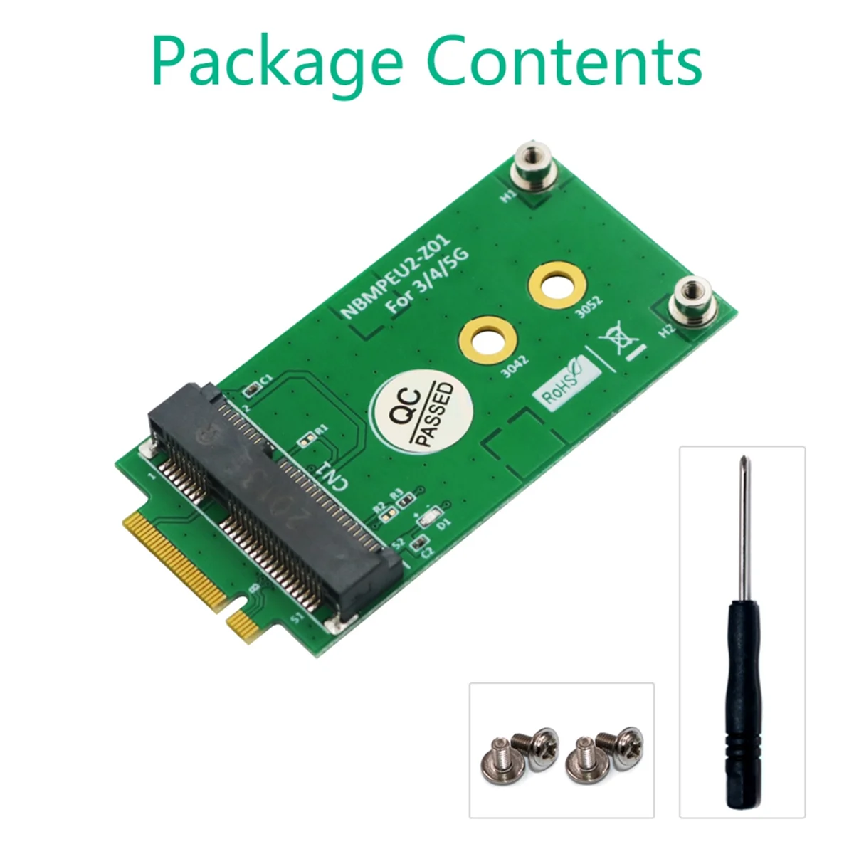 Interfaz de llave ABNP NGFF M.2 B a tarjeta adaptadora inalámbrica Mini PCI-E MPCIE para módulo 5G 4G 3G LTE GSM sin ranura para tarjeta NANO SIM