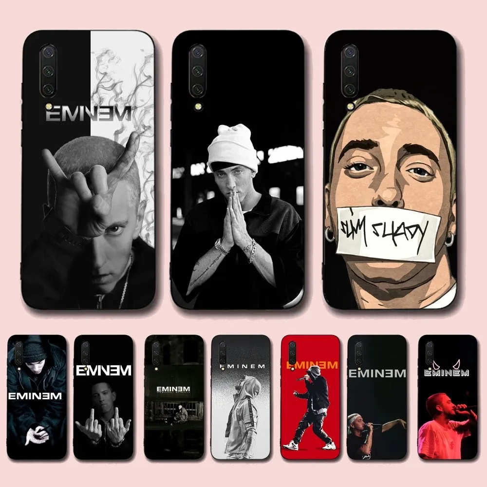 

Rapper Eminem Phone Case For Xiaomi Mi 5X 8 9 10 11 12 lite pro 10T PocoX3pro PocoM3 Note 10 pro lite