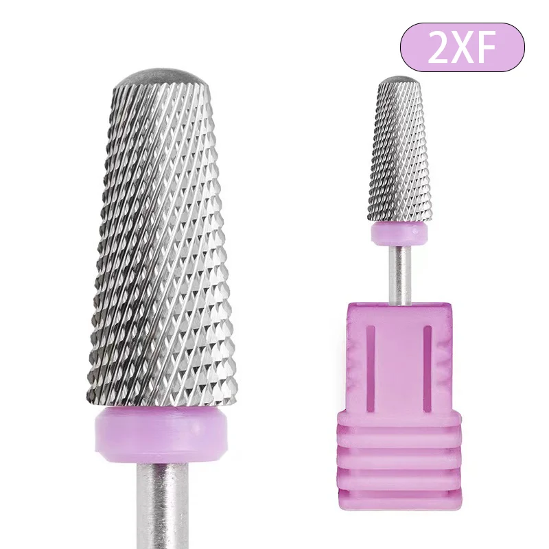 5 in 1 Tungsten Steel Nail Drill Bits Milling Cutter For Electric Nail Drill Manicure Machine Nail File Accessories Drill Bit