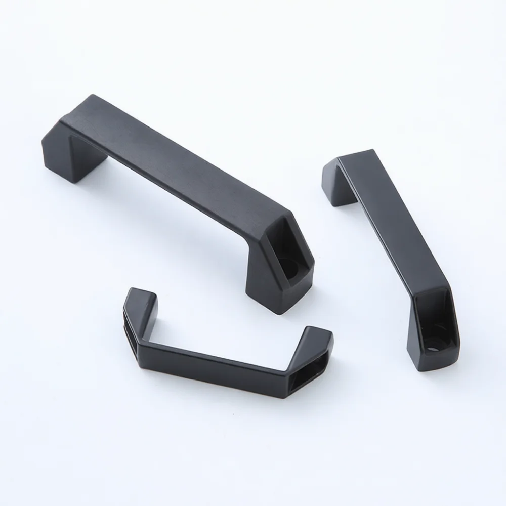 Industrial Metal Cabinet Pull Handle LS522 Aluminum Alloy Nylon Hardware Toolbox Door Grip Professional Utility Part