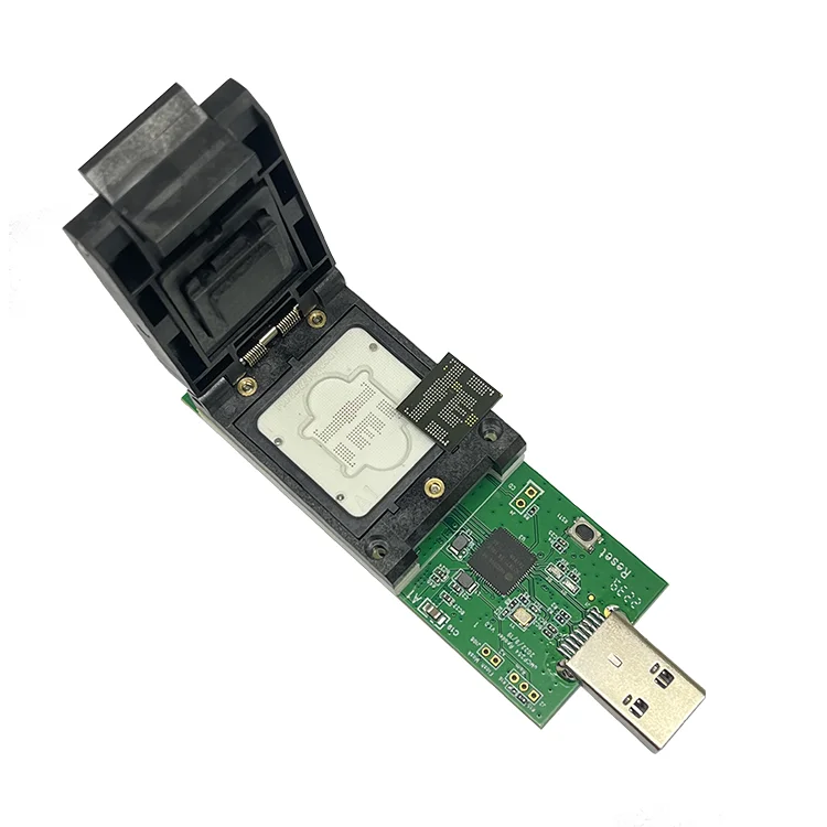 New uEMCP254 probe to USB3.0 test socket SM3350 master control 254 probe burn in socket contact type