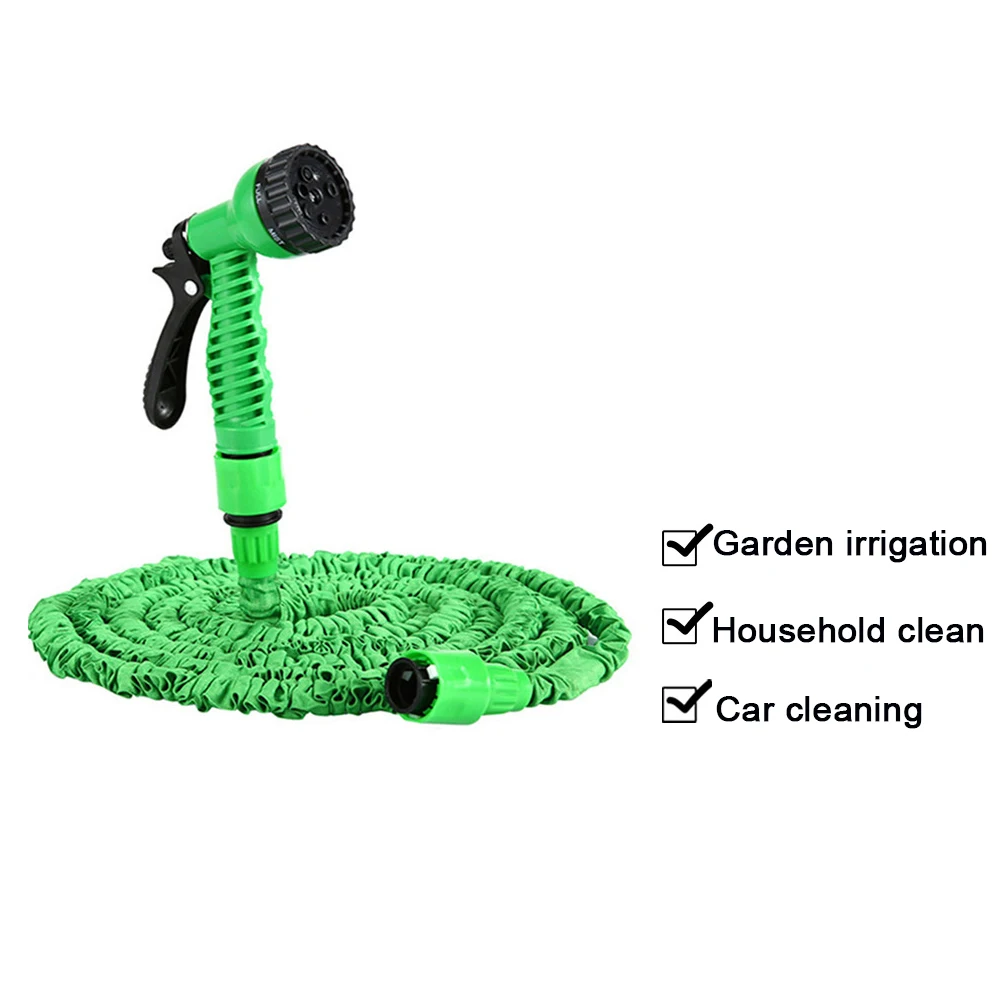 

25ft-75ft Expandable Magic Flexible Garden Water Hose For Car Hose Pipe Plastic Hoses garden set to Watering with Spray Gun