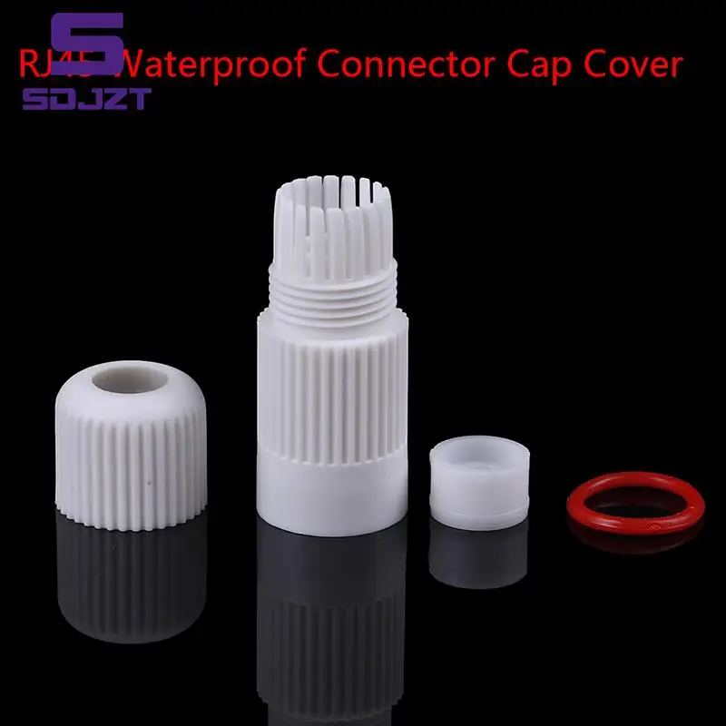 RJ45 Waterproof Connector Cap Cover For Outdoor Network IP Camera Pigtail Cable