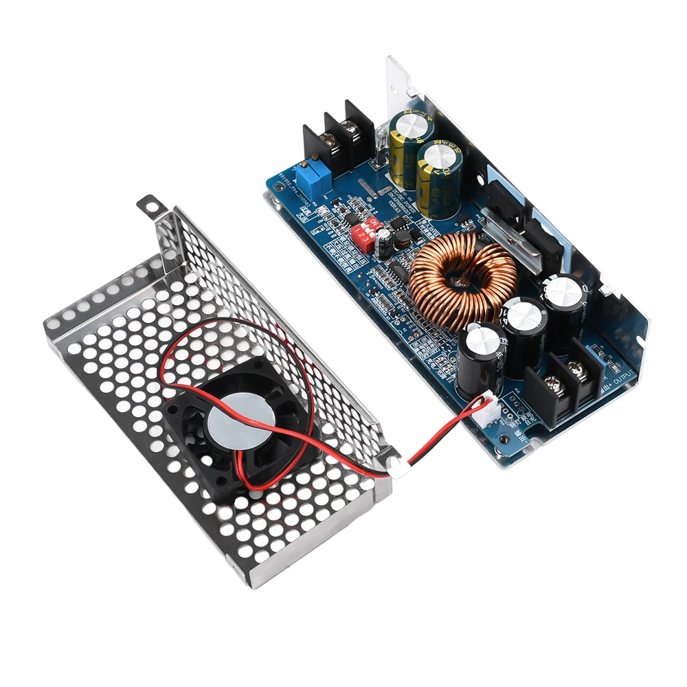 DC-DC Boost Conversion Module DC 10-60V To 12-80V High Power Boost Module with Reverse Connection Protection