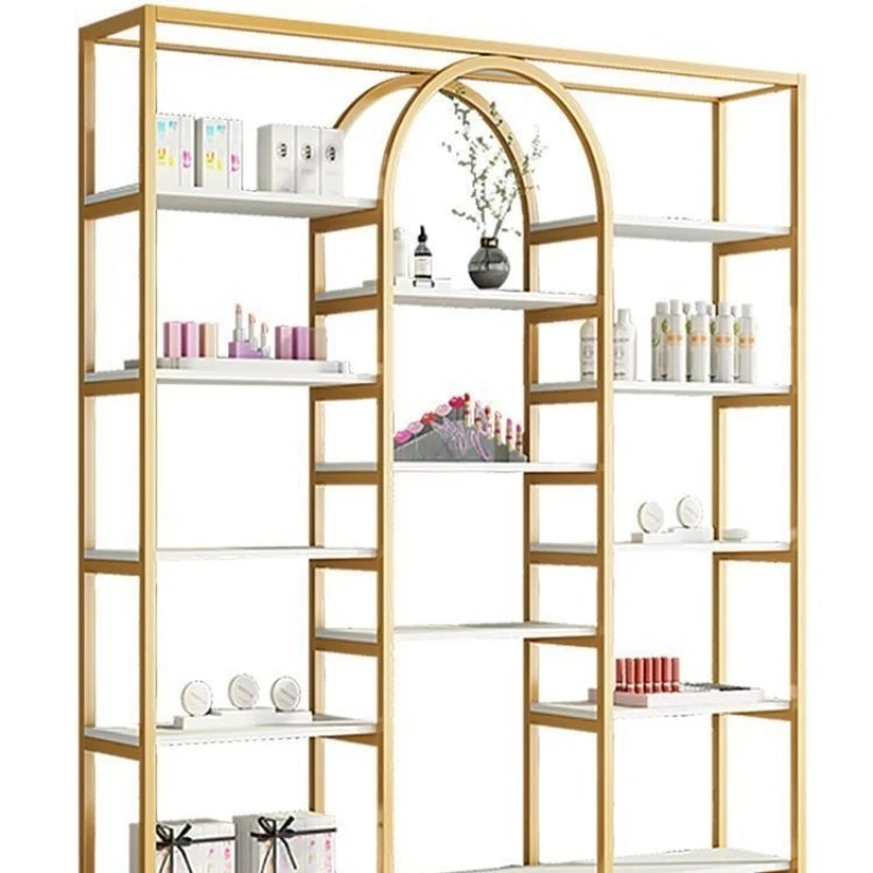 

Light luxury display, manicure display stand, products, beauty salon storage, nail polish glue cabinet