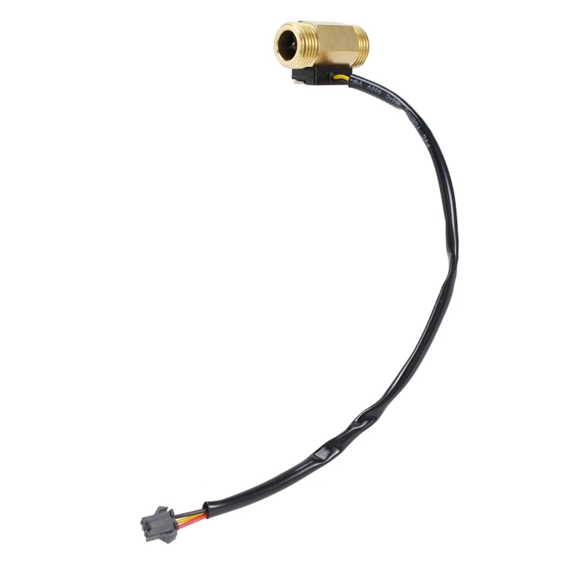 BAAR-1 חתיכה של חיישן זרימת מים טורבינת Yf-B1 G1 / 2 אינץ 'מתג אלקטרומגנטי בראס בקו הול זכר חוט 1-25 ליטר לדקה