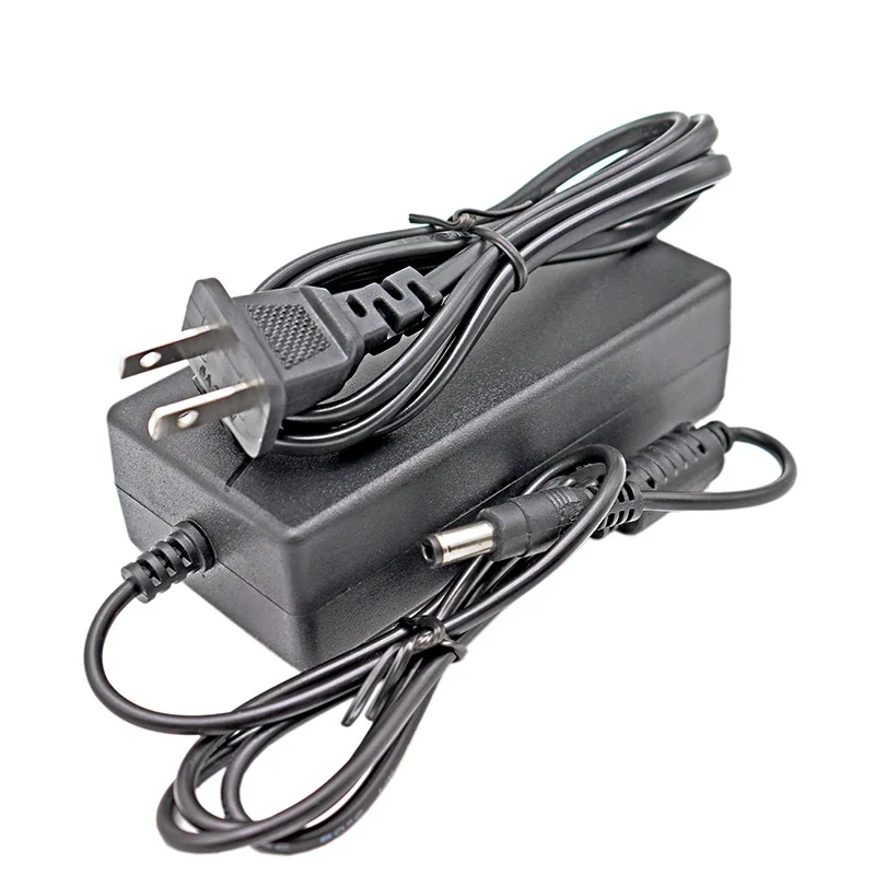 16.8V1A  2A 5A Lithium Battery Charger AC 100V-240V 4S 14.8V Lithium Polymer Battery DC 5.5*2.1MM Power Adapter+ AC Power Cable