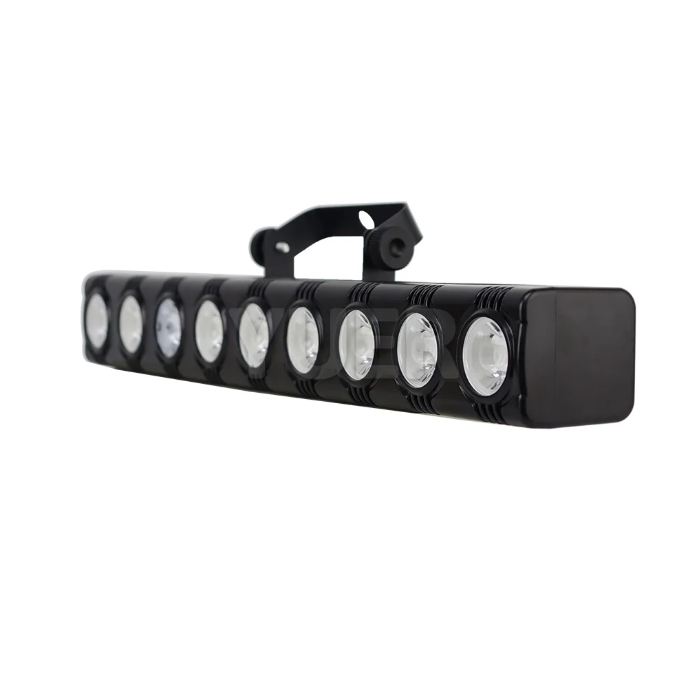 RGB 3in1 الملونة بكسل التحكم عمود إضاءة LED ضوء DMX التحكم عن بعد لغسل فلاش Dj ديسكو نادي حفلة المرحلة تأثير الإضاءة