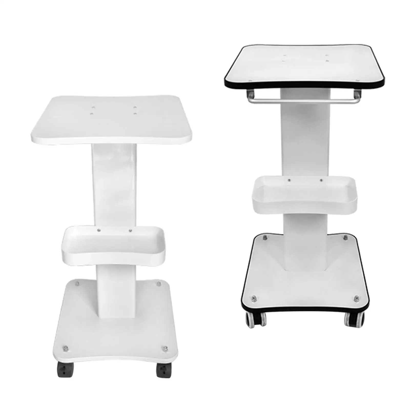 Barber Shop Rolling Trolley Beauty Instrument Cart Portable Beautician Cart
