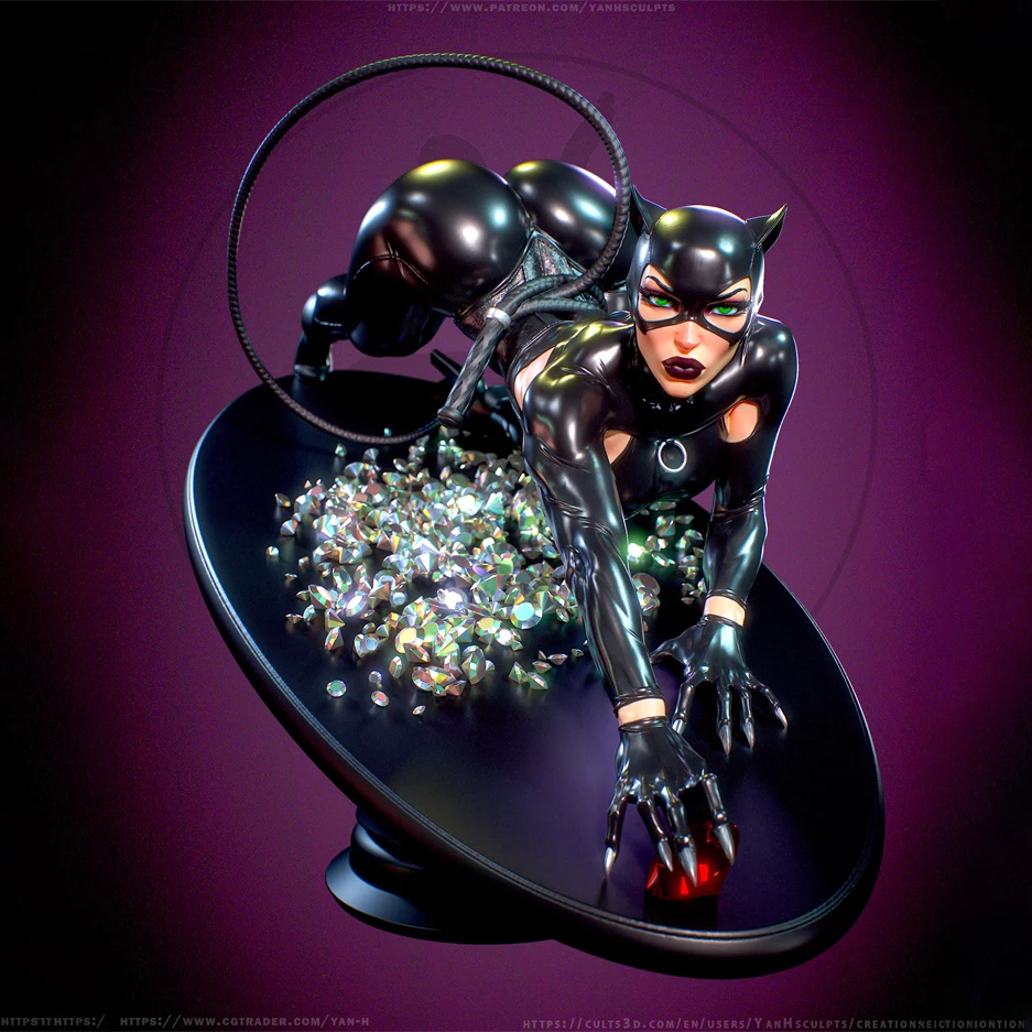 

LinDeekin D245 Customized 3D Garage Kits Unpainted Figure GK Models White resin Unassembled Jigsaw puzzle of character models