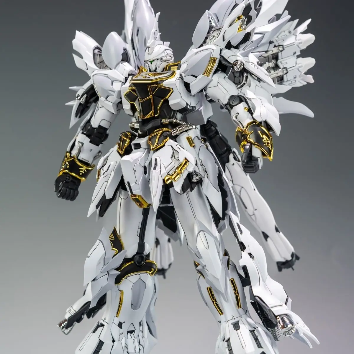 متوفر المذنب نموذج 1/100 ملغ الأحمر/الأبيض المذنب Msn-06s Sinanju Gk Sytle الجمعية أطقم منمذجة نموذج بلاستيكي ألعاب شخصيات الحركة #3