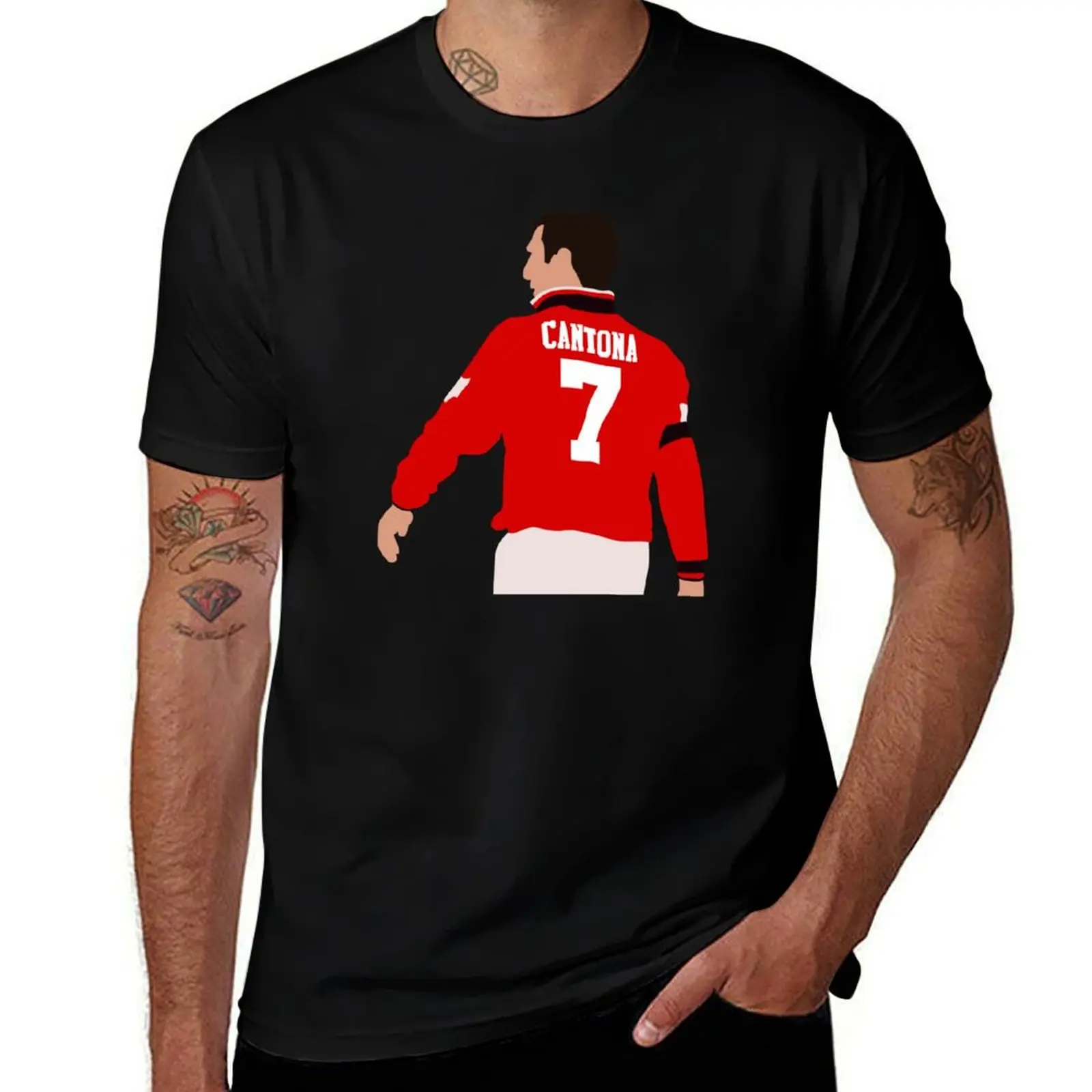 Eric Cantona Block Art T-Shirt sublime shirts graphic tees plus sizes graphic tee shirt heavy weight t shirts for men