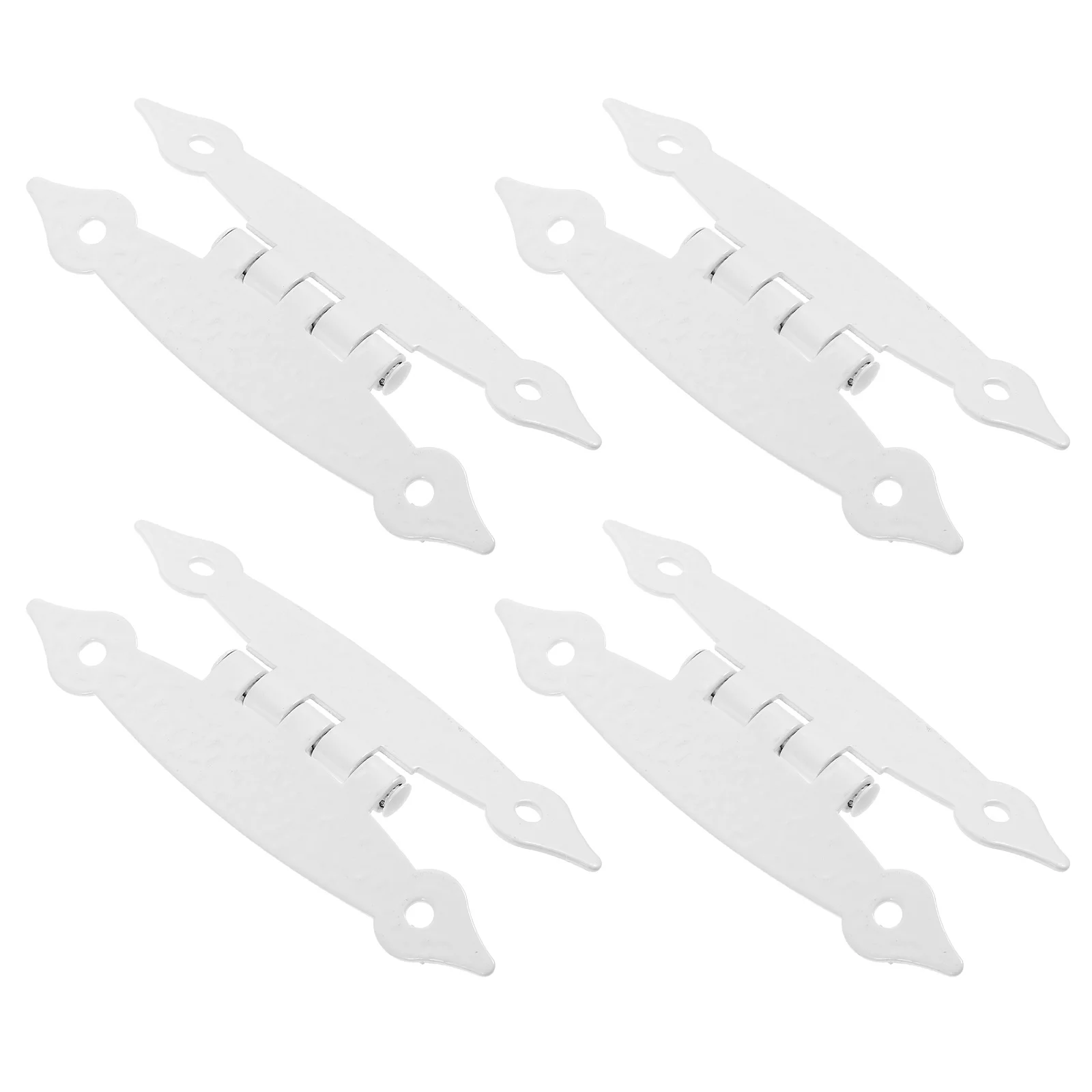 

4Pcs Iron Door Hinges Robust Interior Cabinet Hinges Elegant Design for Residential Doors Iron Door Hinge Cabinet Hinge