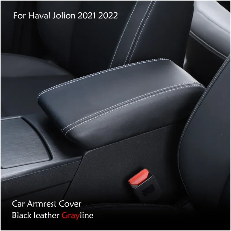 For Haval Jolion 2021-2024 Car Armrest Console Cover Cushion Support Box  Top Matte Liner  Style Accessories