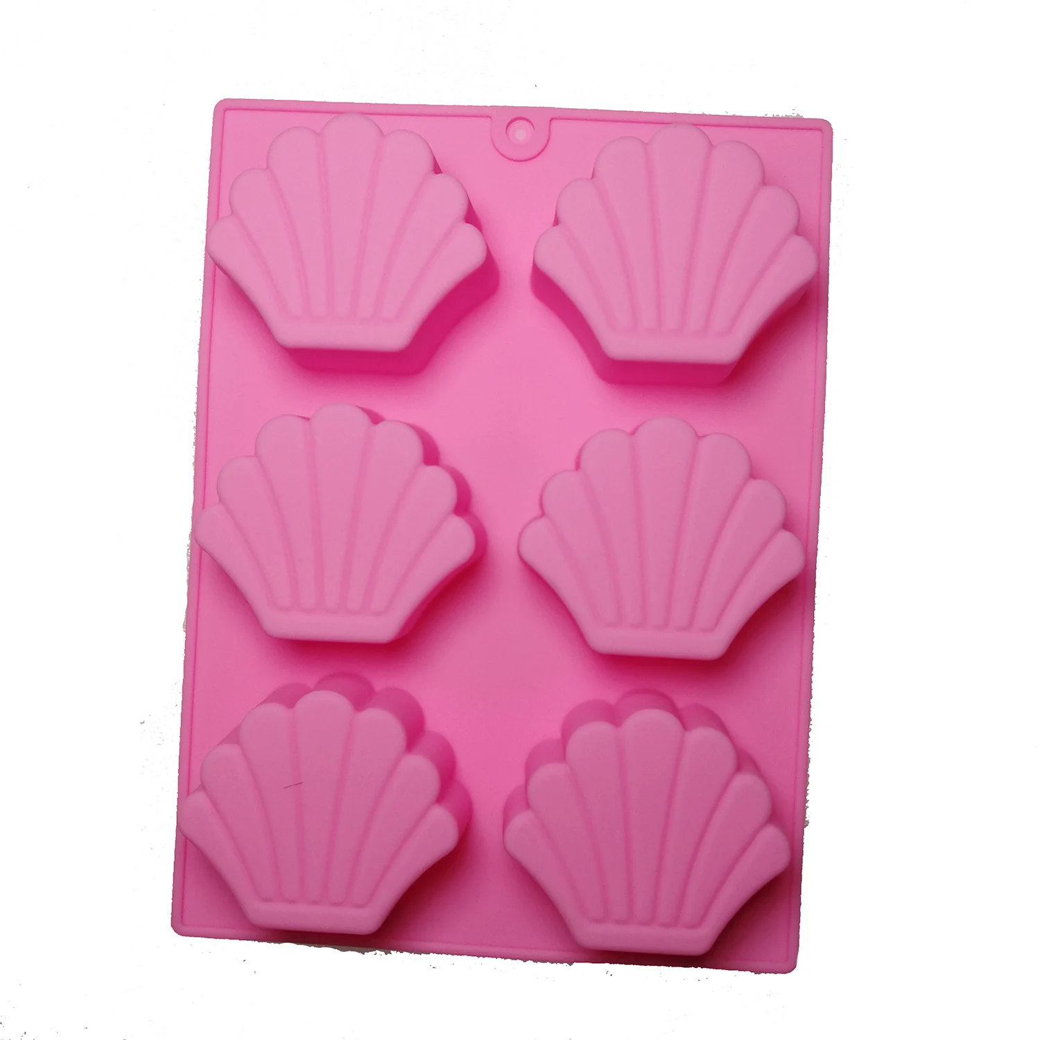 Food Grade Seashell Silicone Chocolate Mould Handmade Shell Candy Cake Mold DIY Baking Pan Tray