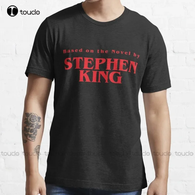 New Based On The Novel By Stephen King T-Shirt Red T Shirt Cotton Tee Shirts Xs-5Xl Fashion Funny Harajuku Streetwear Tshirt