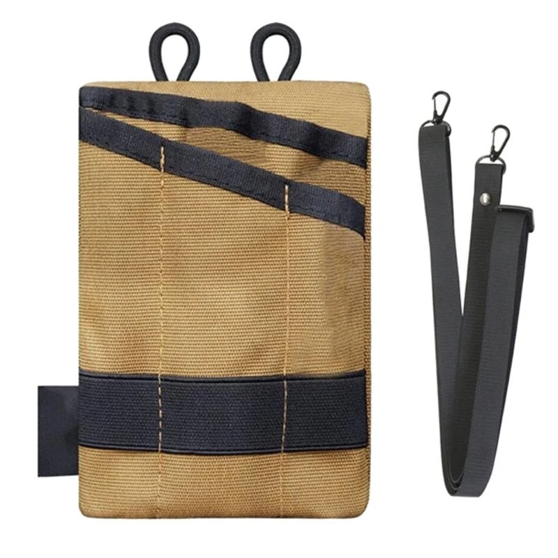 U2JB Mini Waterproof Camping Tools Bag with Shoulder Strap Small Storage Bag for Outdoor Camping Waist Pack