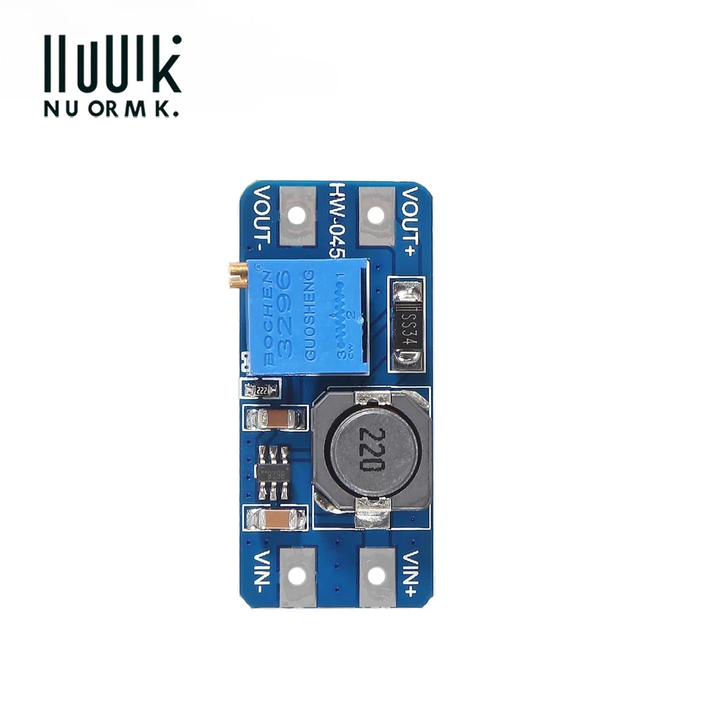 Immagine 6: 5/10 pz MT3608 Modulo step up regolabile Regolatore di tensione da 2 V-24 V a 5 V-28 V 2A Convertitore boost DC-DC