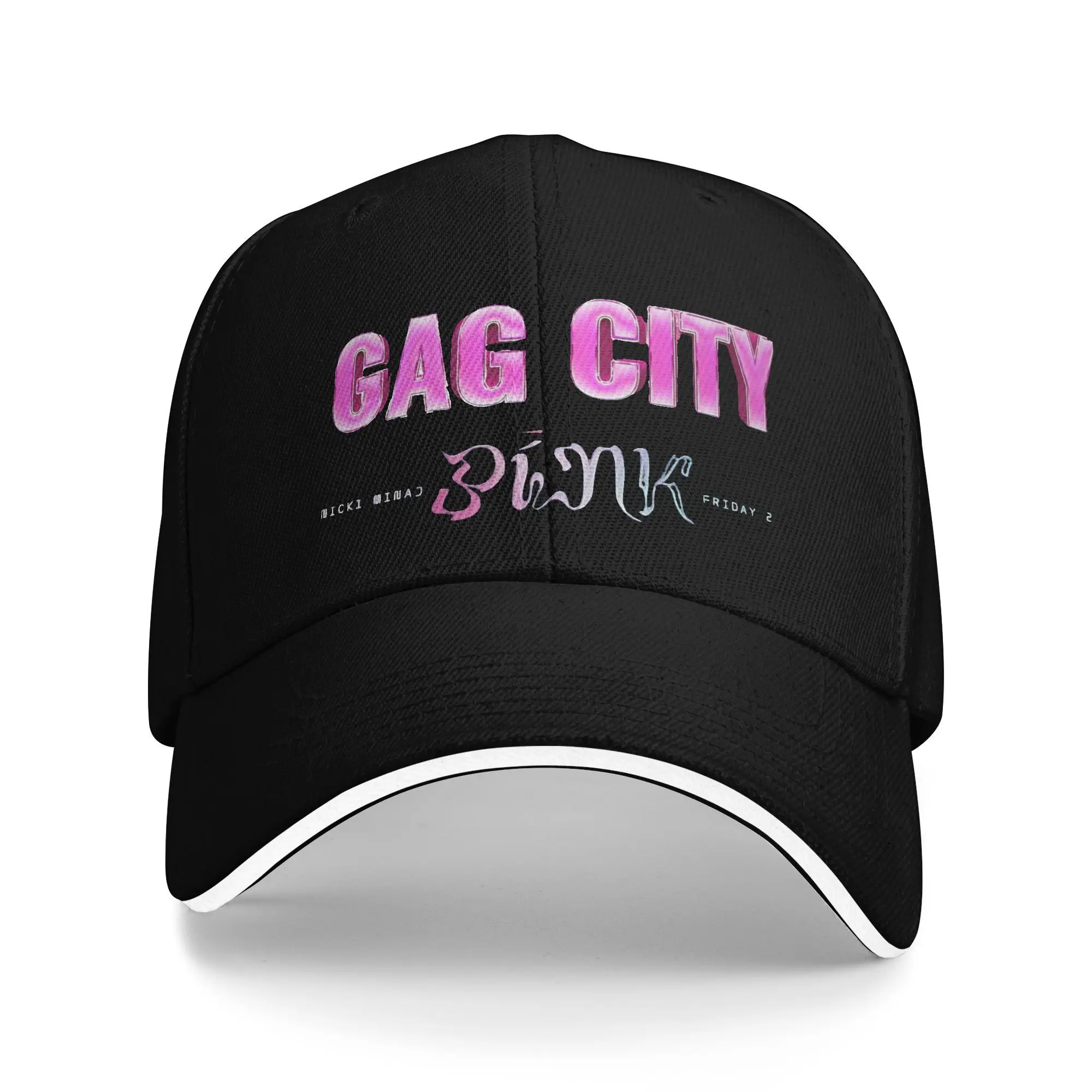 

Gag City Nicki Minaj Queen Of Rap Casual Baseball Cap Summer Trucker Hat Sun Hiking Fishing Hip Hop Hat Men Women Funny Baseball