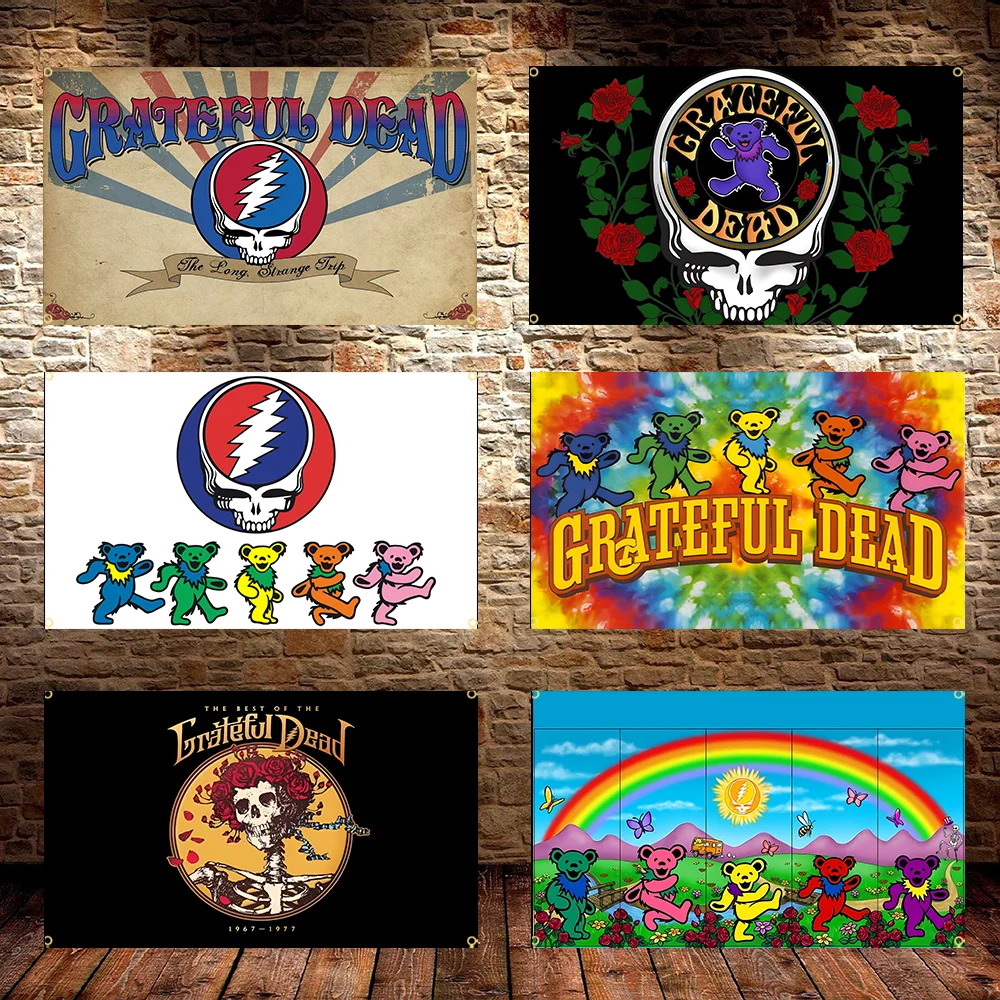 3x5ft Personalized Rock Band Flag Applicable To Polyester Printed Home Or Outdoor Decoration Flag
