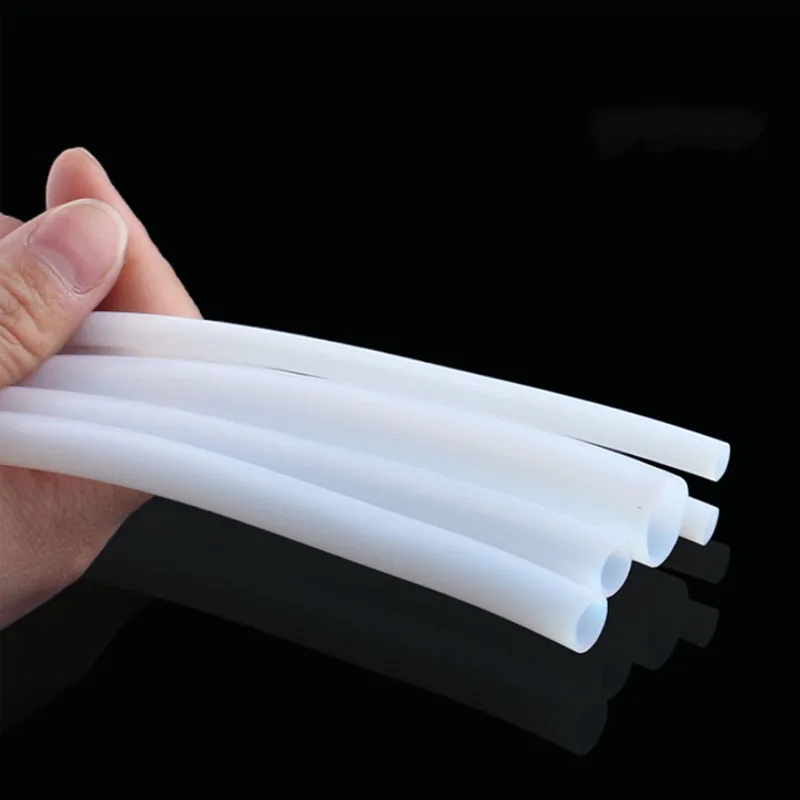 Milky White/Clear PTFE  FEP Tube Pipe For 3D Printer Parts Pipe High Temperature Acid And Alkali Corrosion Resistance