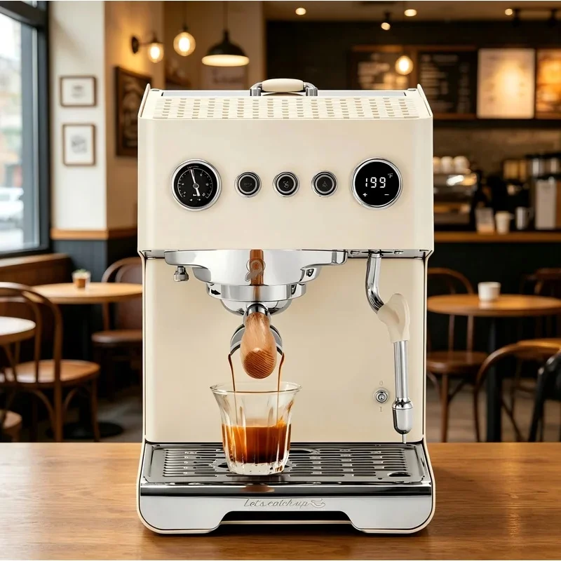 Restaurant electric semi-automatic professional single head espresso machine