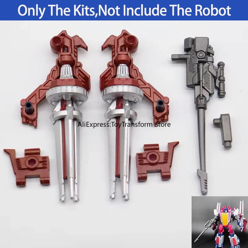Analyste de Pack d'accessoires de mise à niveau pour la transformation SSGE-06 WDavid Starscream Version BDT Neon Ray Wing Extension touristes pistolets