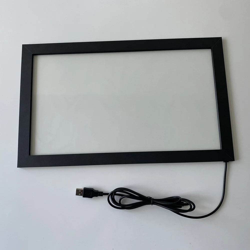 156-inch-infrared-touch-screen-panels10-touch-pointir-touchscreen-frame-with-glass-display-div-touch-screen-covering-kit