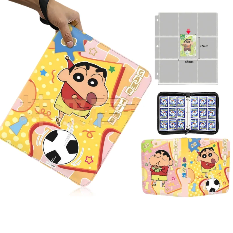 

Новый карандаш Шин-тян, детская игрушка, коллекция книг, переплет, держатель для игровых карт, периферийные устройства в стиле аниме, модный роскошный подарок на день рождения