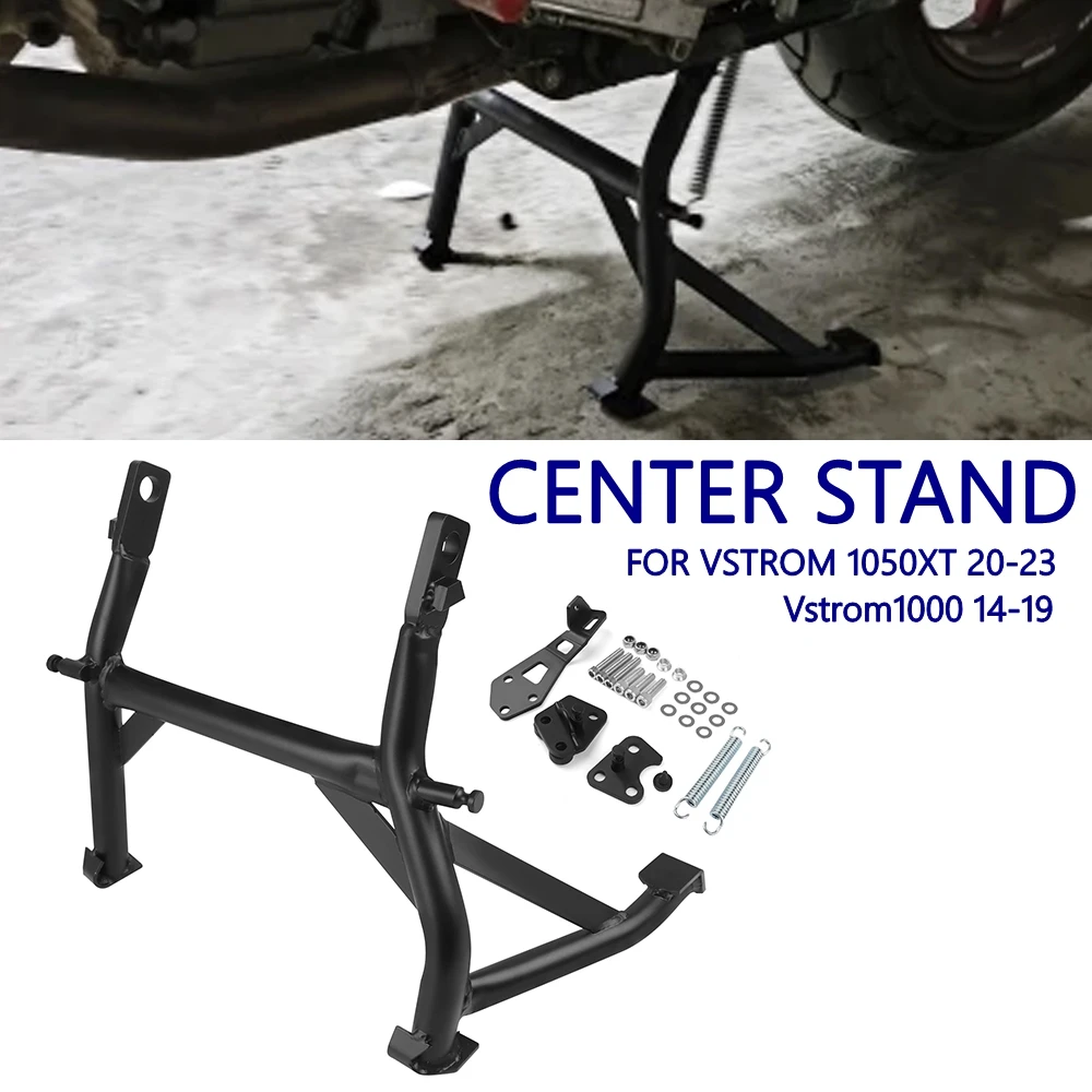 

Motorcycle Center Kickstand Stand Holder Support Parking Centerstand For SUZUKI VSTROM 1050XT 1050 XT 20-23 V-strom 1000 14-19