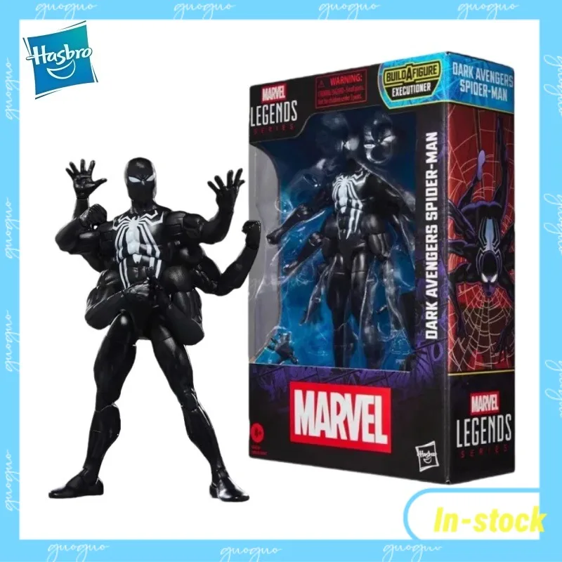 

【В наличии】Hasbro Marvel Legends Series Dark Avenger Edition Человек-паук Аниме Коллекционная модель игрушек
