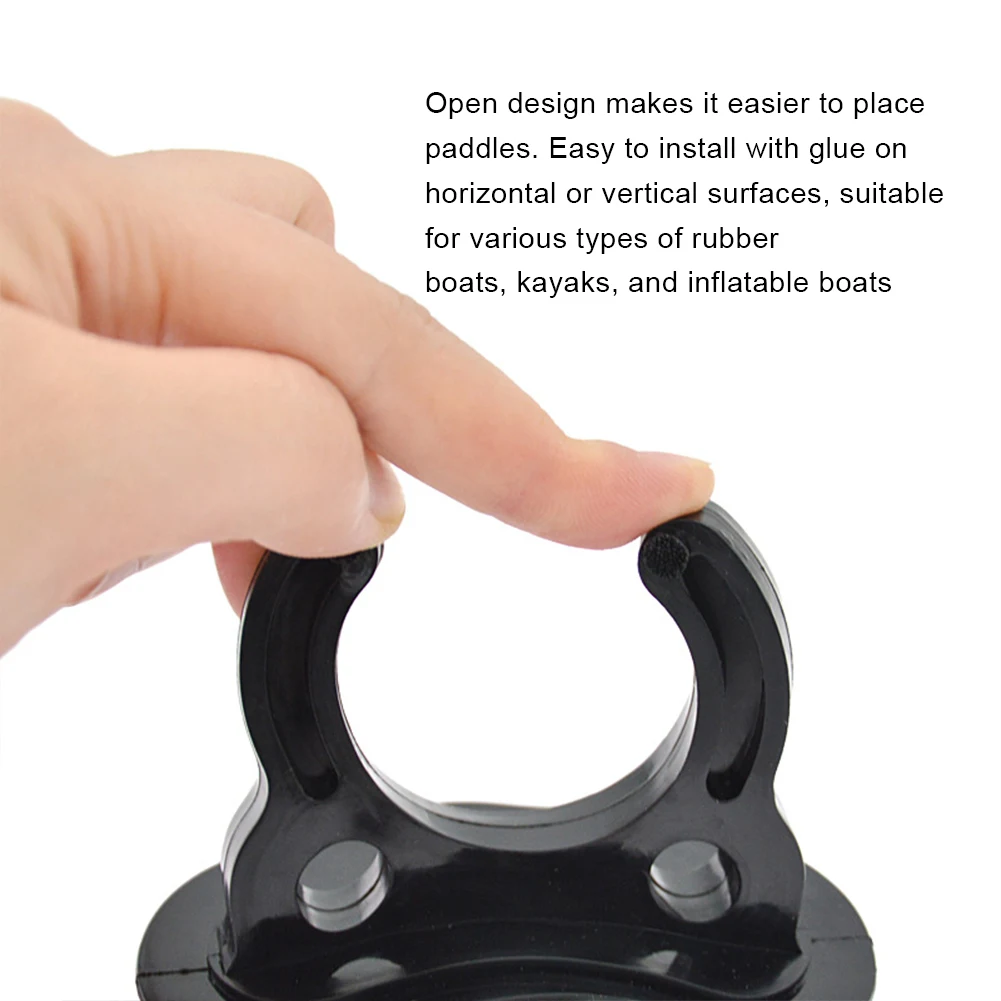 مشابك بلاستيكية لمجداف قوارب الكاياك ، حامل مجداف قارب قابل للنفخ ، حامل تخزين لقوارب الكاياك ، ملحقات قوارب التجديف ، 2 ، 4
