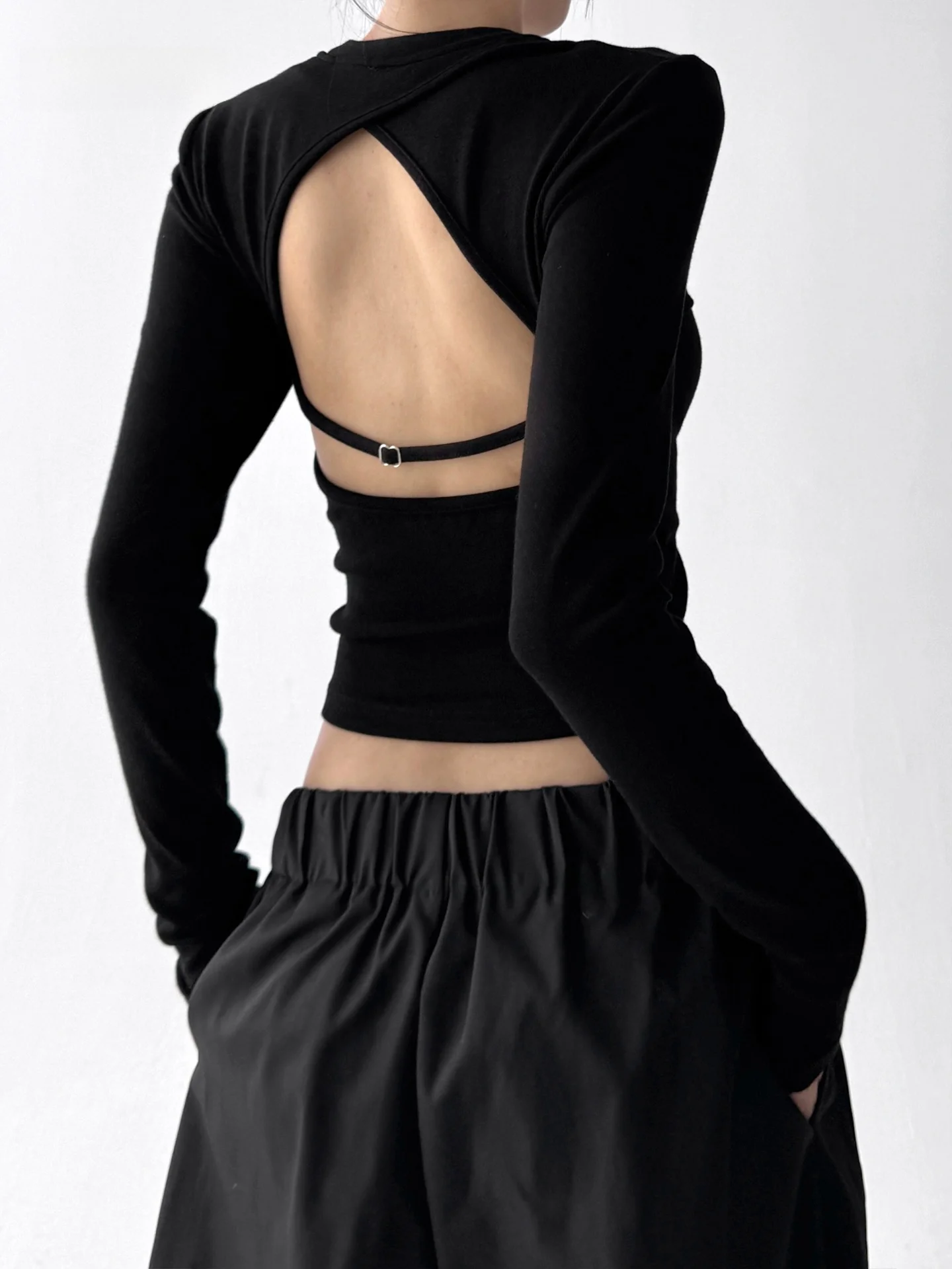 

Облегающая футболка Bla Long Sve, женская футболка Bal Design, повседневная одежда из смеси хлопка и полиэстера, осеннее новое поступление, уличная одежда