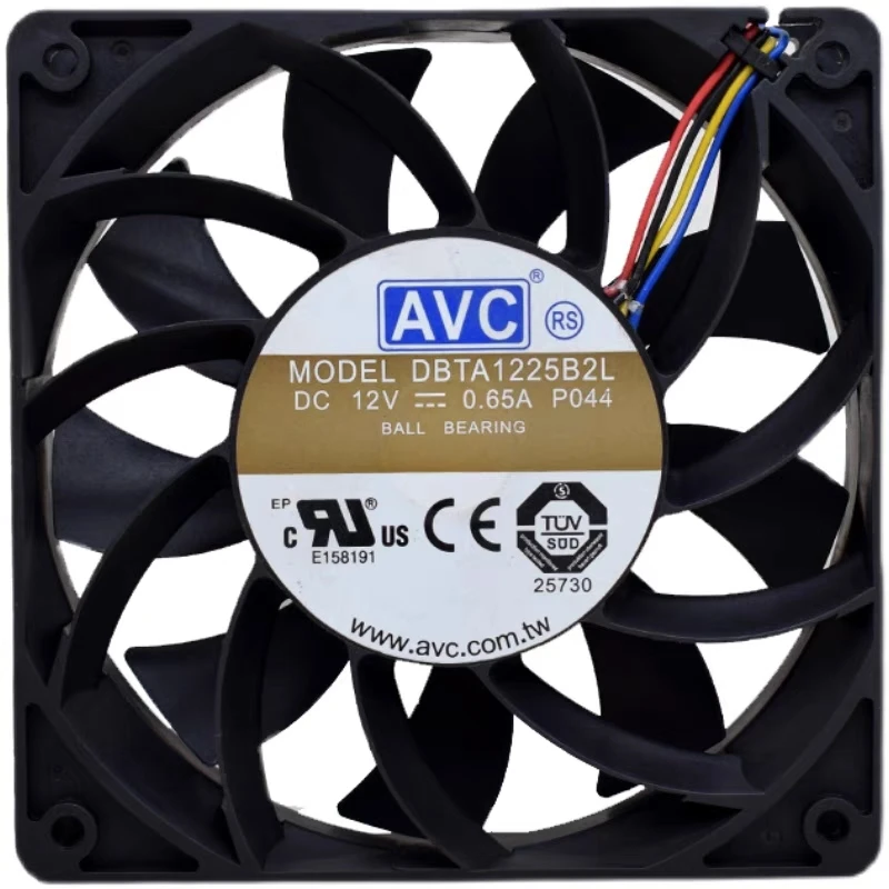 

НОВЫЙ ОРИГИНАЛЬНЫЙ DBTA1225B2L 12 В 0,65 А ШИМ 12025 120x120x25 мм ОХЛАЖДАЮЩИЙ ВЕНТИЛЯТОР РАДИАТОР