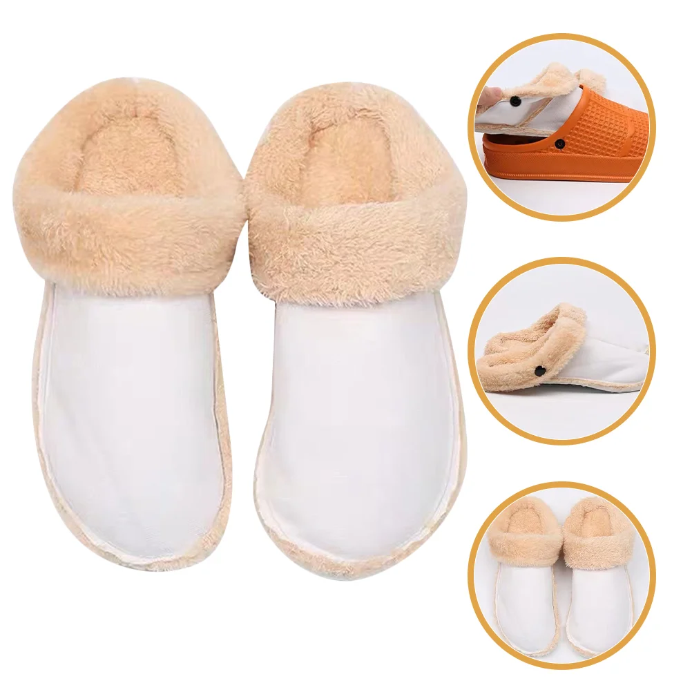 

Shoe Liner Slippers for Women Fuzzy Insoles Inserts Plush Replacement Women's Inner Shoes