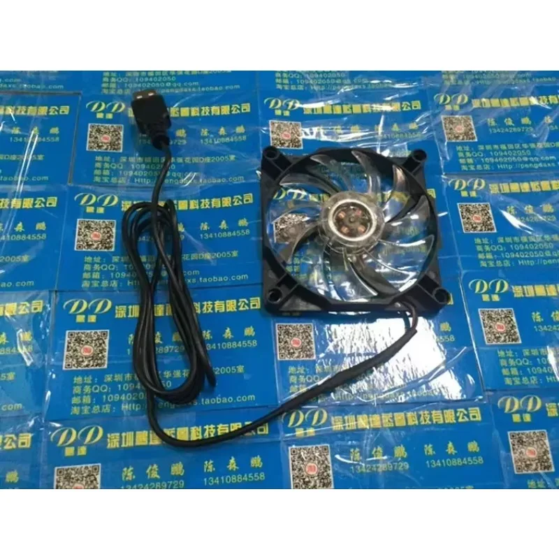 pa  8015 80MM 8cm 80*80*15mm fan 5V Silent  fan with Blue Led  USB Connector