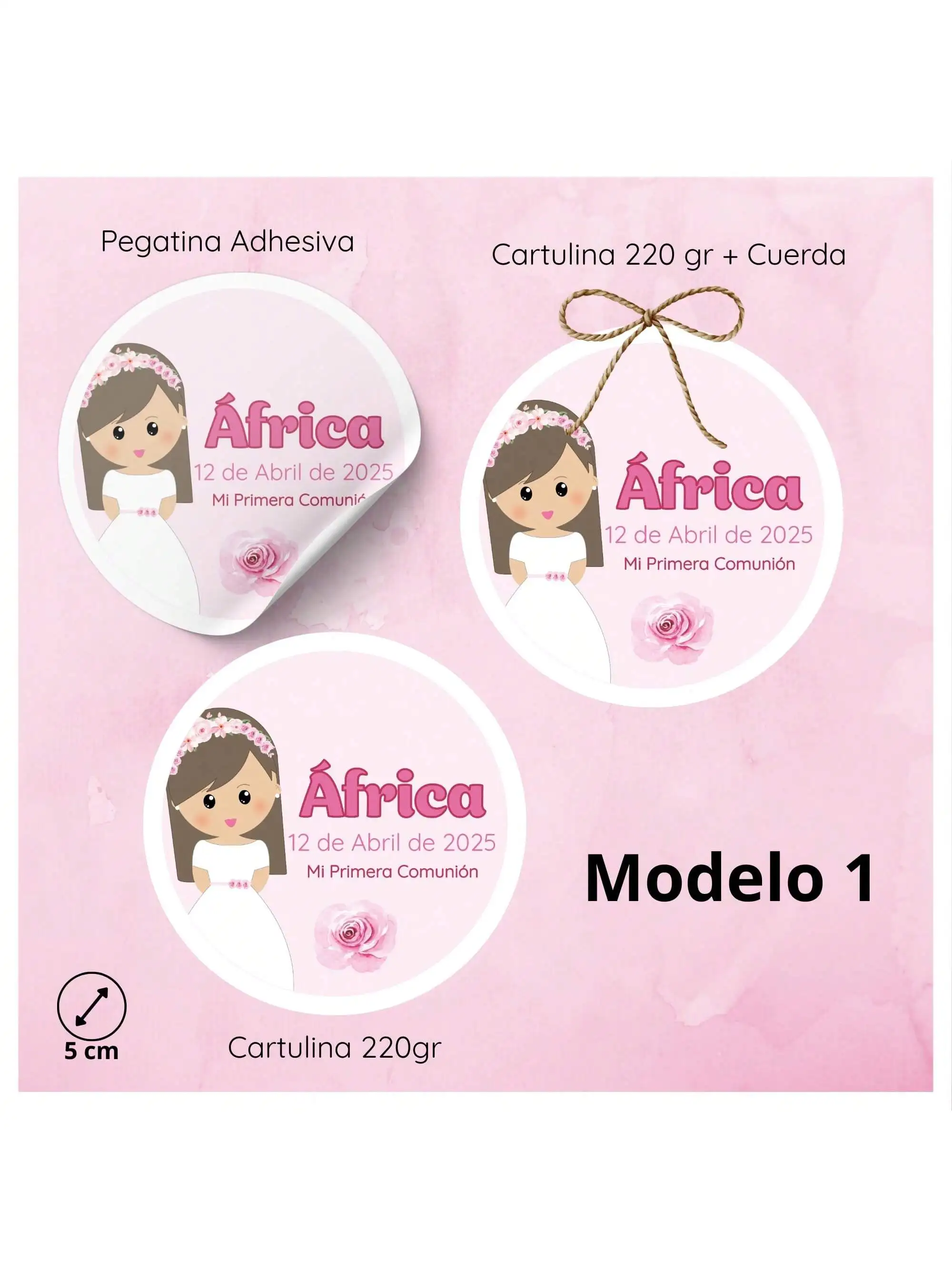 24-حزمة من ملصقات أو بطاقات زخرفية غير مجففة للمناولة الأولى للفتيات، تستخدمات الديكور متعددة الاستخدامات