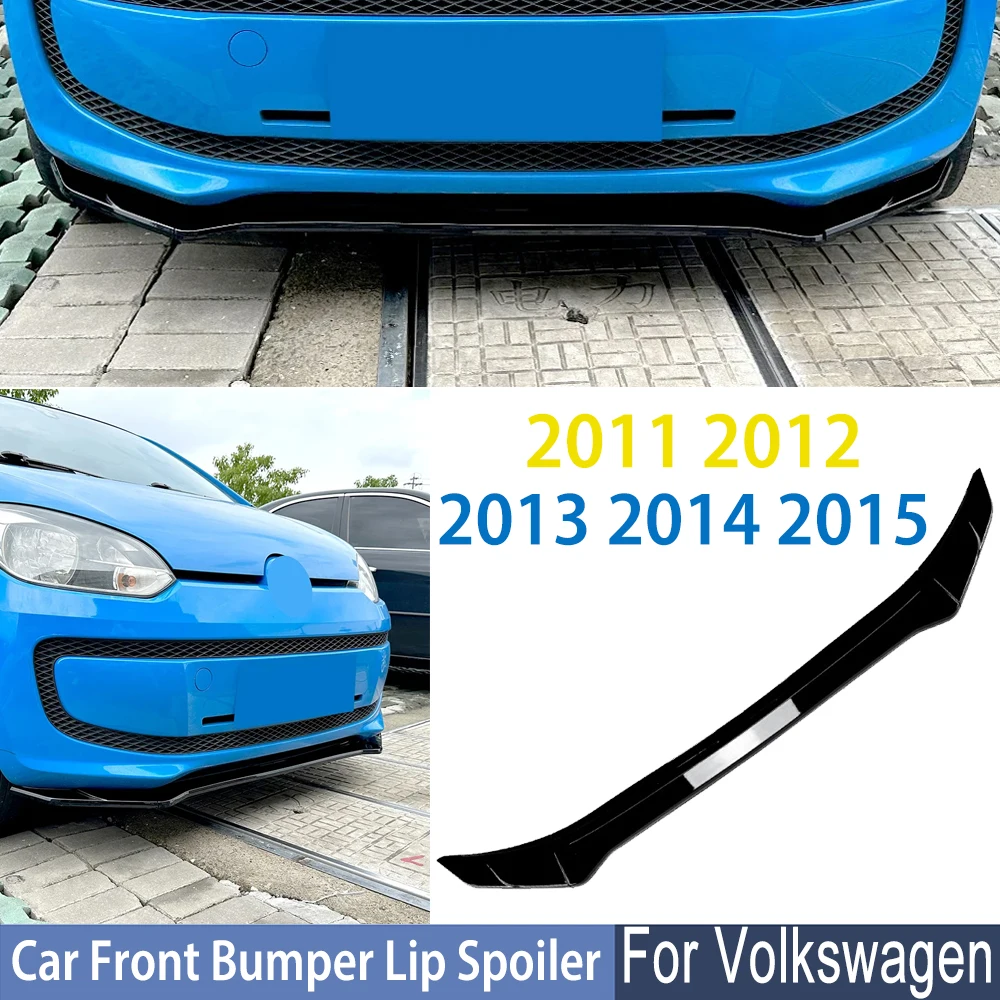 

Car Front Bumper Lip Splitter Spoiler For Volkswagen UP 2011 2012 2013 2014 2015 Diffuser Auto Accessories Modification Exterior