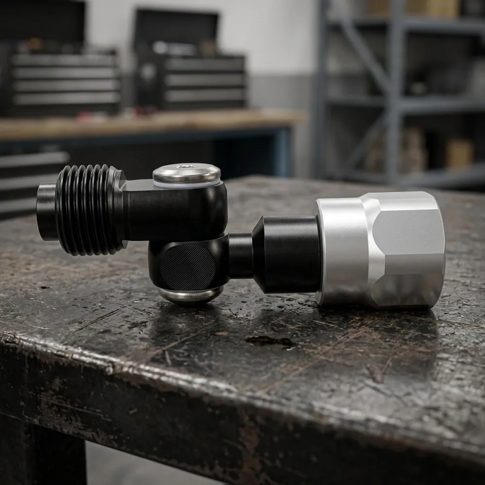 180 Degree Flexible Spray Nozzle Adapter Compatible with Standard Spray Equipment for Wall and Ceiling Projects