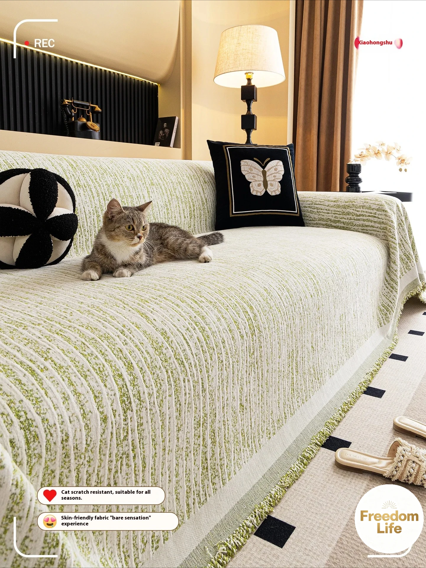 Home Living Room Sofas Furniture Covers Sofa Blanket Full Cover Prevent Cat Scratch Blanket Double Sided Use Thicken Seat Covers