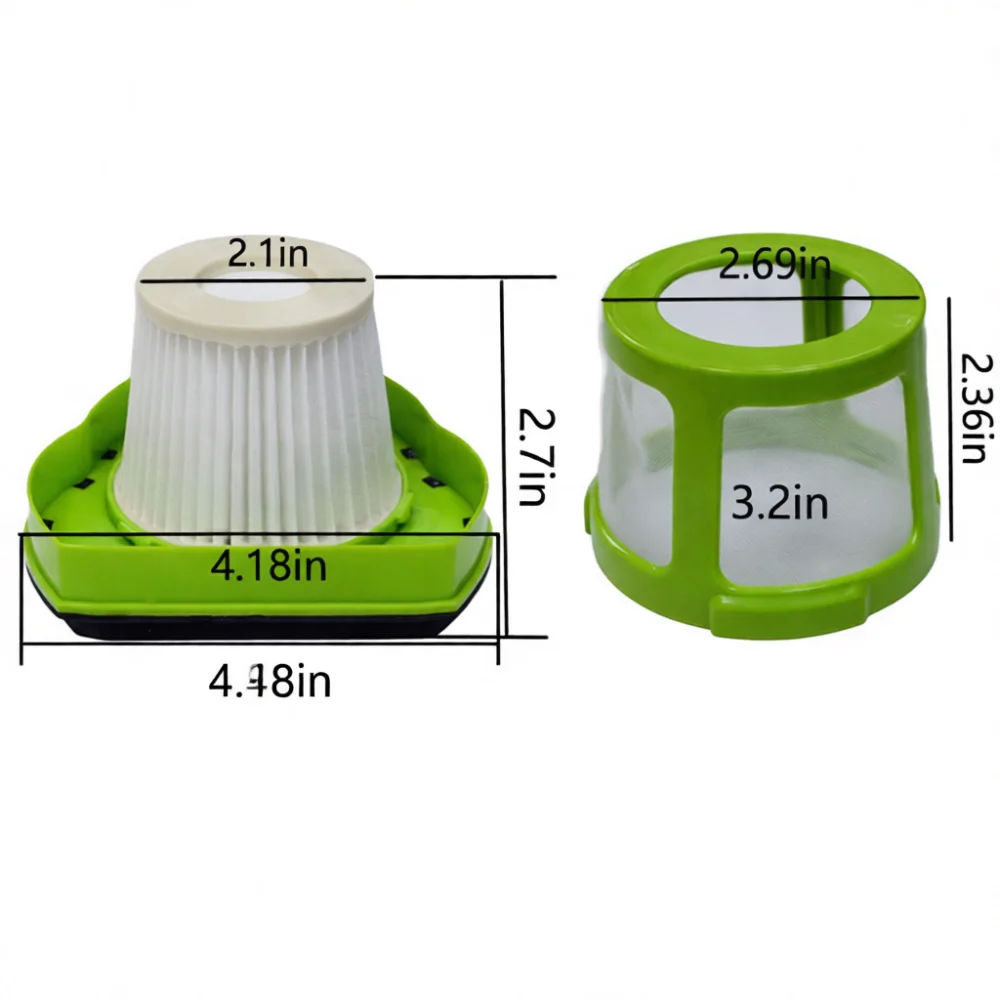 Replacement Accessory Filter For Bissell 1608653 1782 Vacuum Pet Cleaner Parts Maintenance Mesh Net Cleaning Appliance Kit