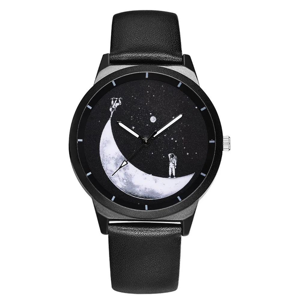 Display Astronaut Wristwatch with Band Classic Unisex Style Perfect for Casual Formal Occasions Gift for Her Him