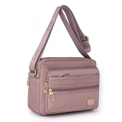 New Women's Shoulder Crossbody Bag Nylon Handbags Female messenger bag Girl Satchels Mother's Mobile Bag