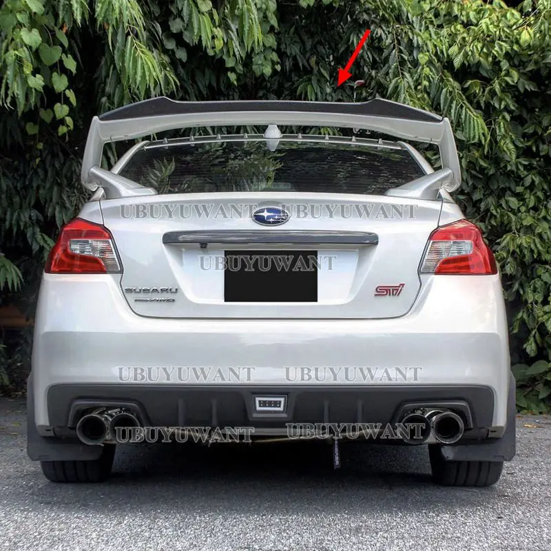 Fit For Subaru WRX STI 4th 2015 - 2021 Car Rear Trunk Boot Lip Wing Spoiler