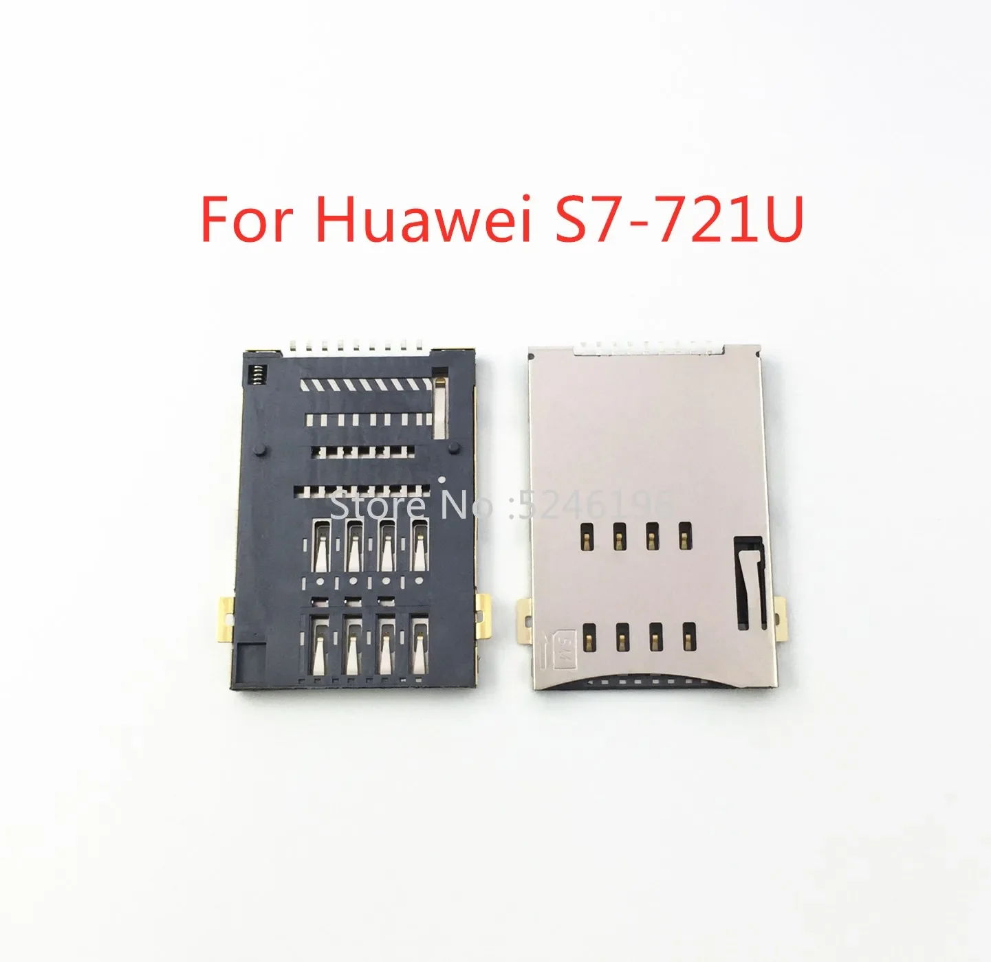 2-10pcs Sim Card Reader Tray Slot For For Huawei S7-721U 932U 601U 611/10 Link S10-201U S10-201WA Repair Parts