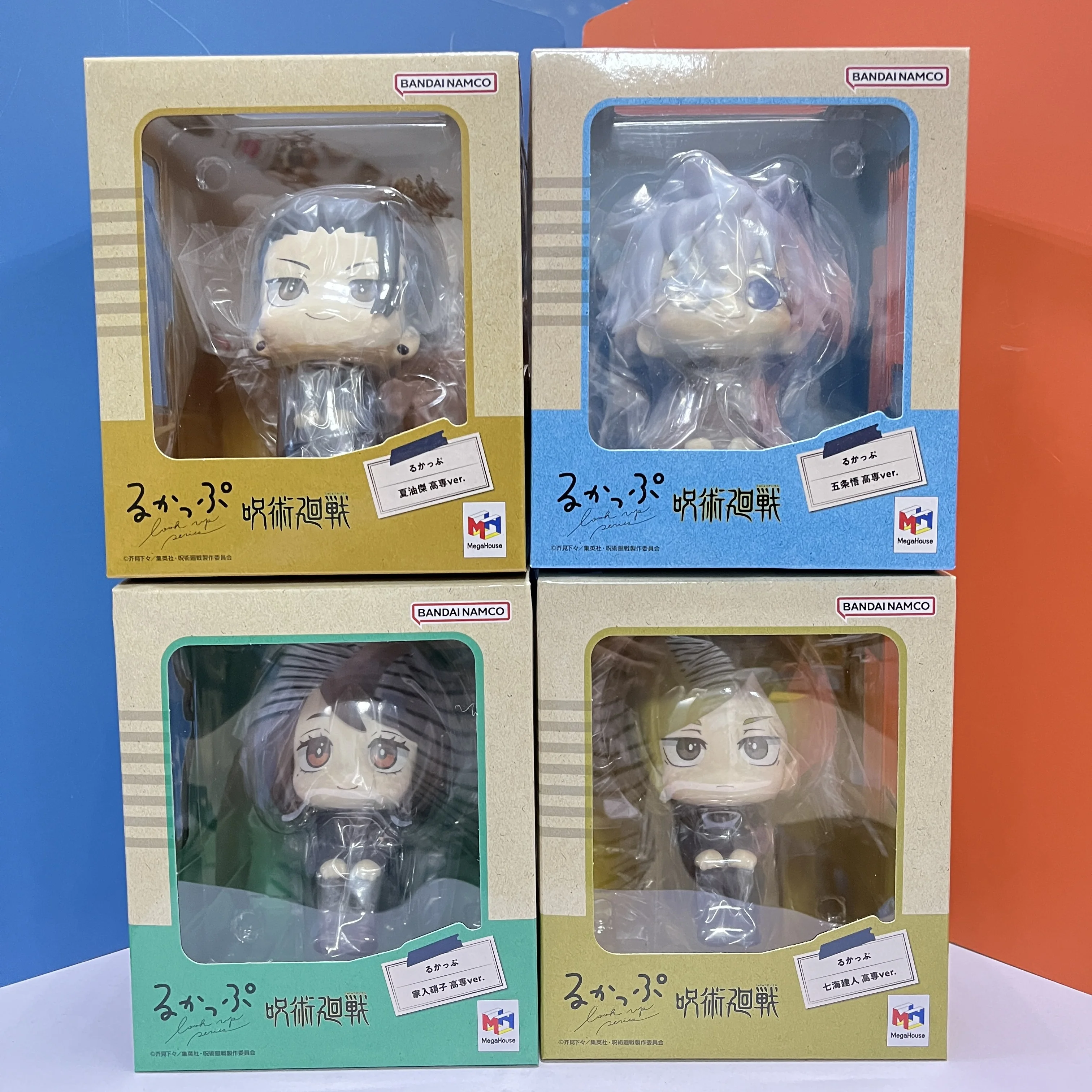 Original MegaHouse Look Up Jujutsu Kaisen Satoru Gojo Suguru Geto Suit High School Kento Nanami  Shoko Leiri Ver. Action Figure