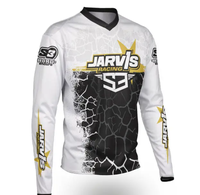 MTB Men's And Women's Motorcycle Racing Classic Riding Suit Jarvis Collection Breathable Quick Drying Oversized Sports Jersey