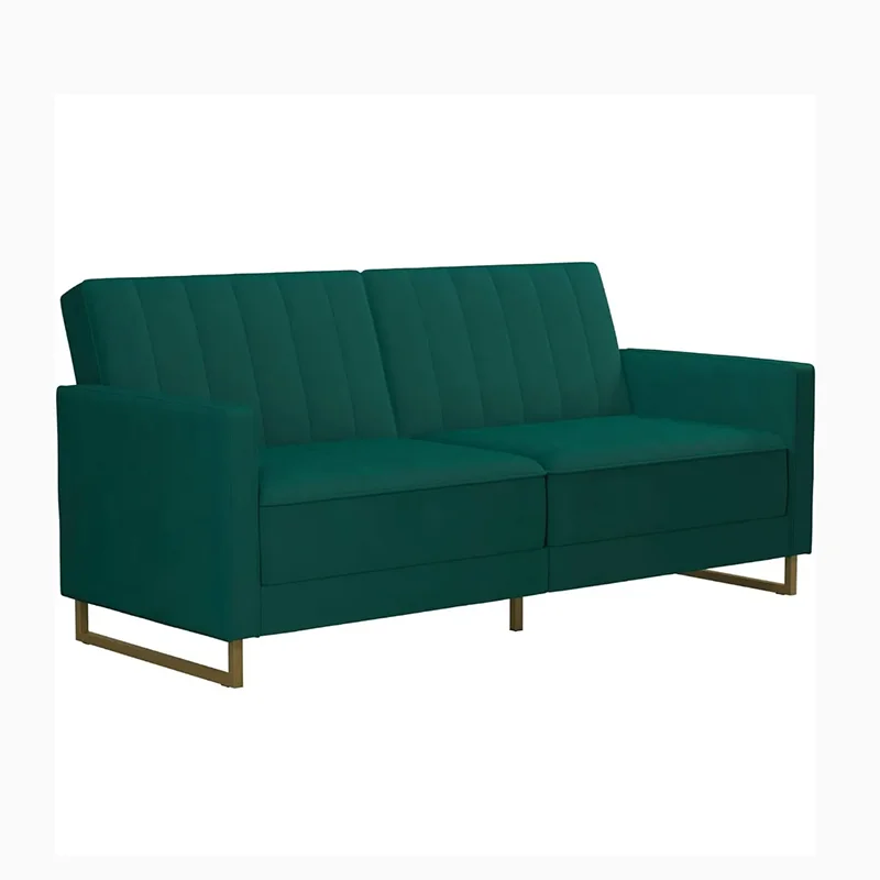 

Nordic Lazy Sofa, Minimalist Velvet Fully Upholstered, Multifunctional Sofa With Split Backrest Home Furnitures Living Room