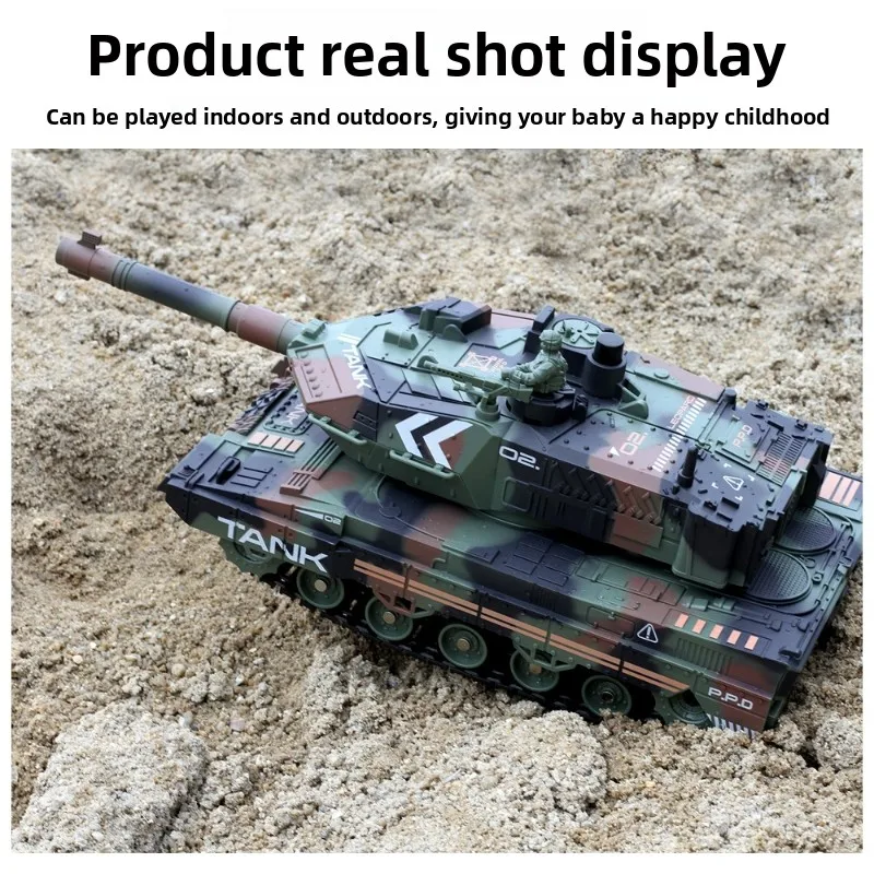 الاشياء الرائعة لعبة خزان مضحك هدية-33 سنتيمتر سوبر محاكاة دبابة Rc نموذج ، روبوت الهيكل ضرطة رذاذ Rc سيارات ، لعب للأولاد ، Rc الزاحف الدبابات