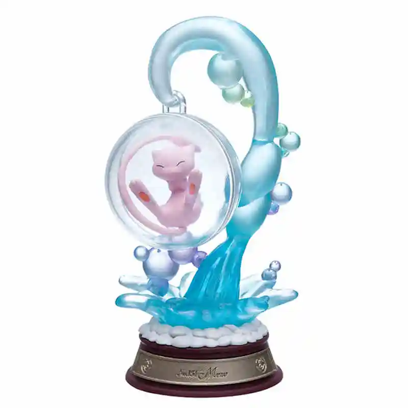 Echte Re-Ment Pokemon Swinging Swing Collection 3 Pikachu Jirachi Greninja Anime Action Figure Model Decor Speelgoed Verjaardagscadeau